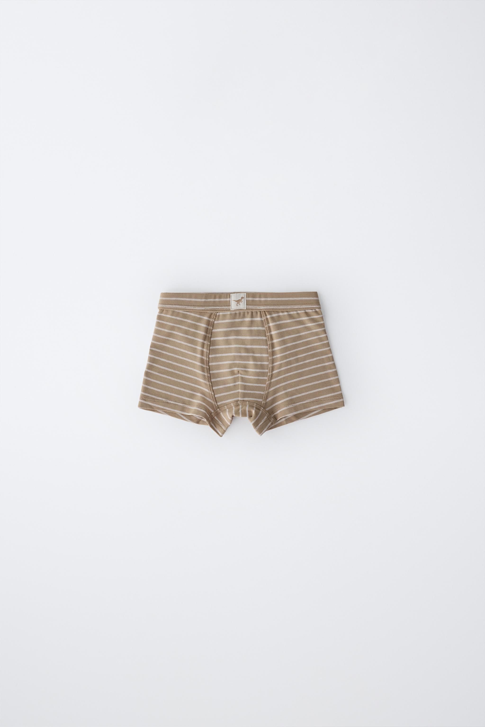 2-6 ANS / LOT DE CINQ BOXERS DINOSAURES